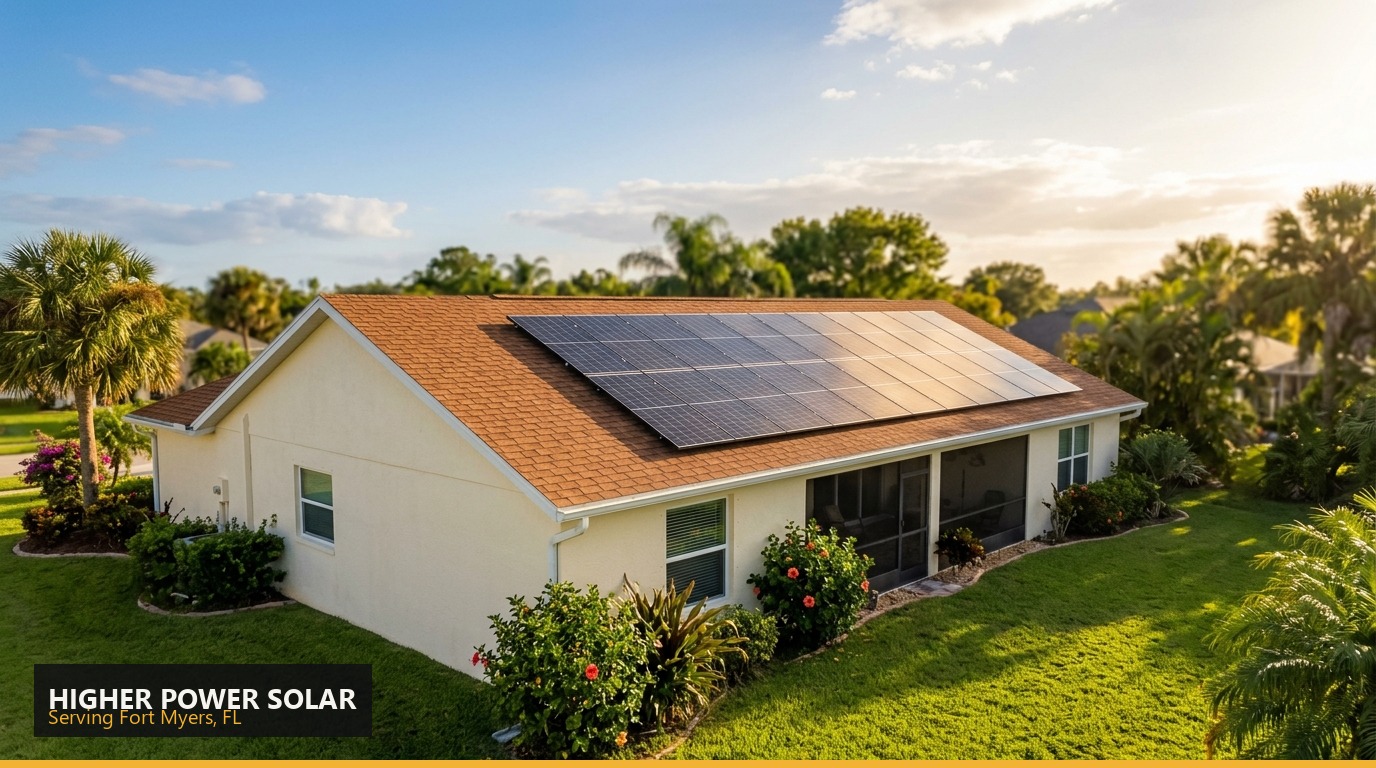 Higher Power Solar installation — Higher Power Solar & Roofing | Fort Myers