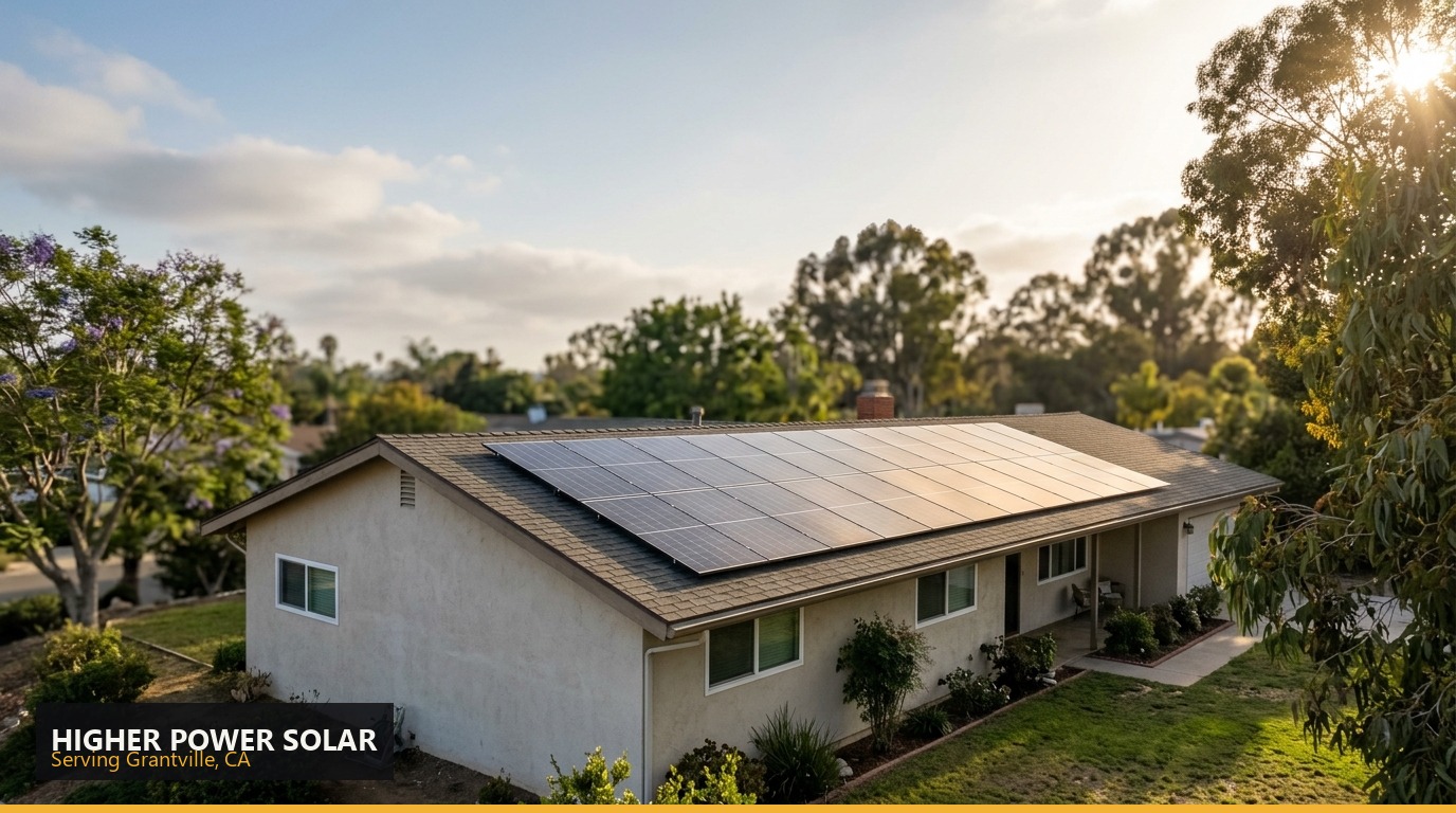 Higher Power Solar installation — Higher Power Solar – Grantville