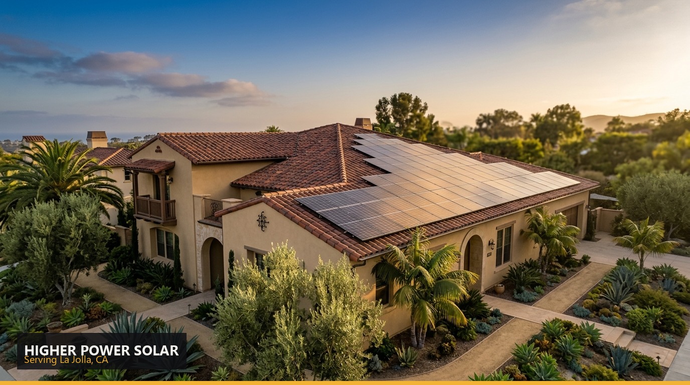 Higher Power Solar installation — Higher Power Solar – La Jolla