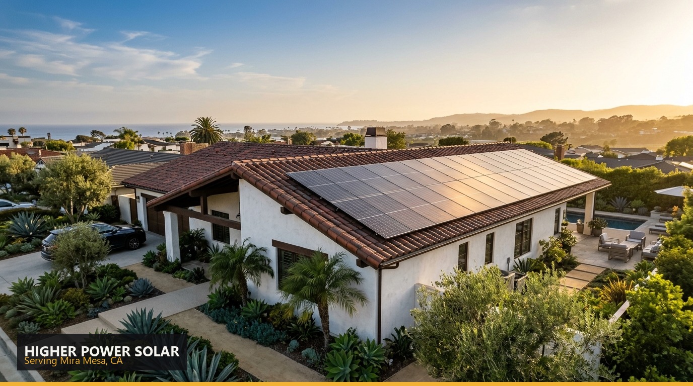 Higher Power Solar installation — Higher Power Solar – Mira Mesa