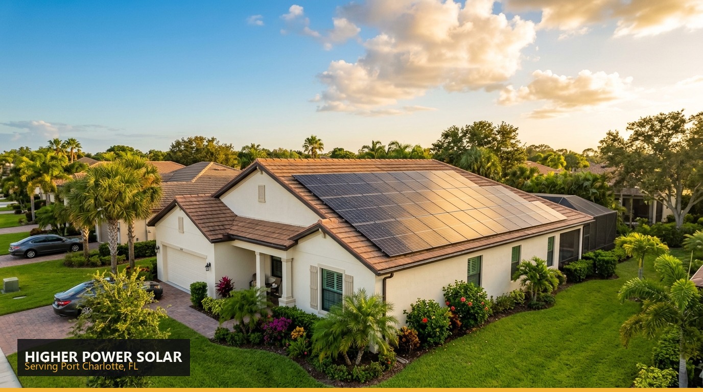 Higher Power Solar installation — Higher Power Solar – Port Charlotte