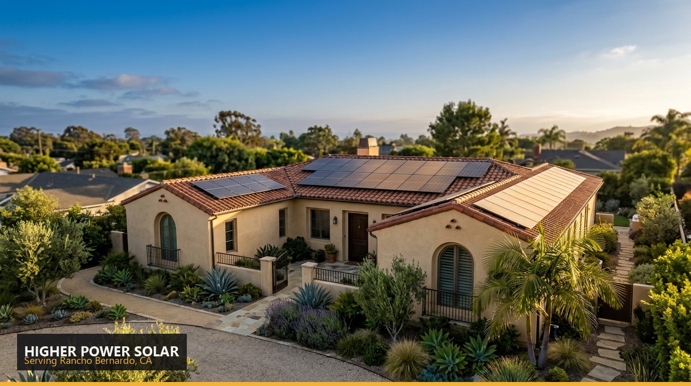 Higher Power Solar installation — Higher Power Solar – Rancho Bernardo