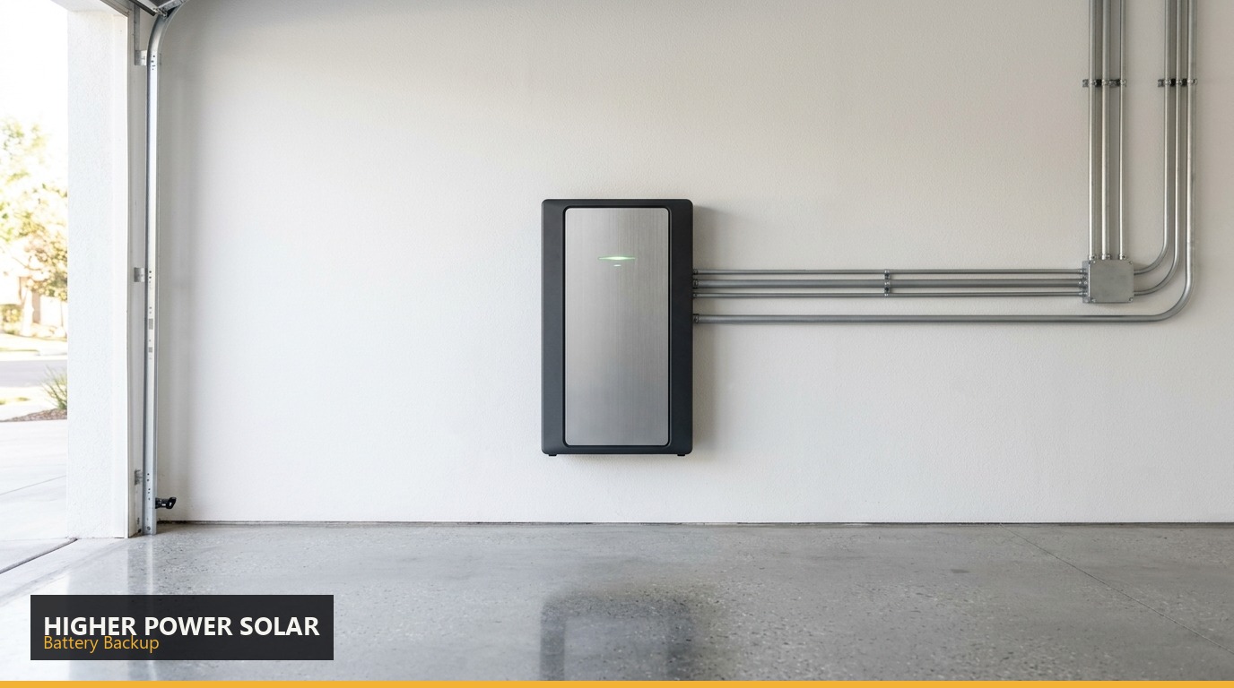 Higher Power Solar — Battery Backup