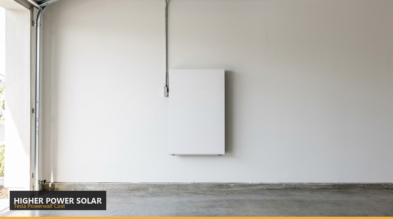 Higher Power Solar — Tesla Powerwall Cost